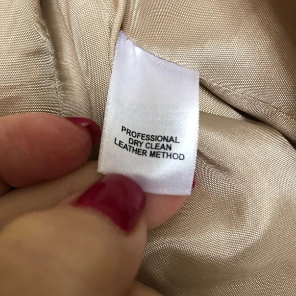 Annie Klein Crinkle Texture Leather Jacket M - Picture 13 of 13